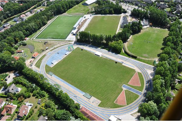 Réparation piste d'athlétisme en Mondo - Sportinfrabouw NV